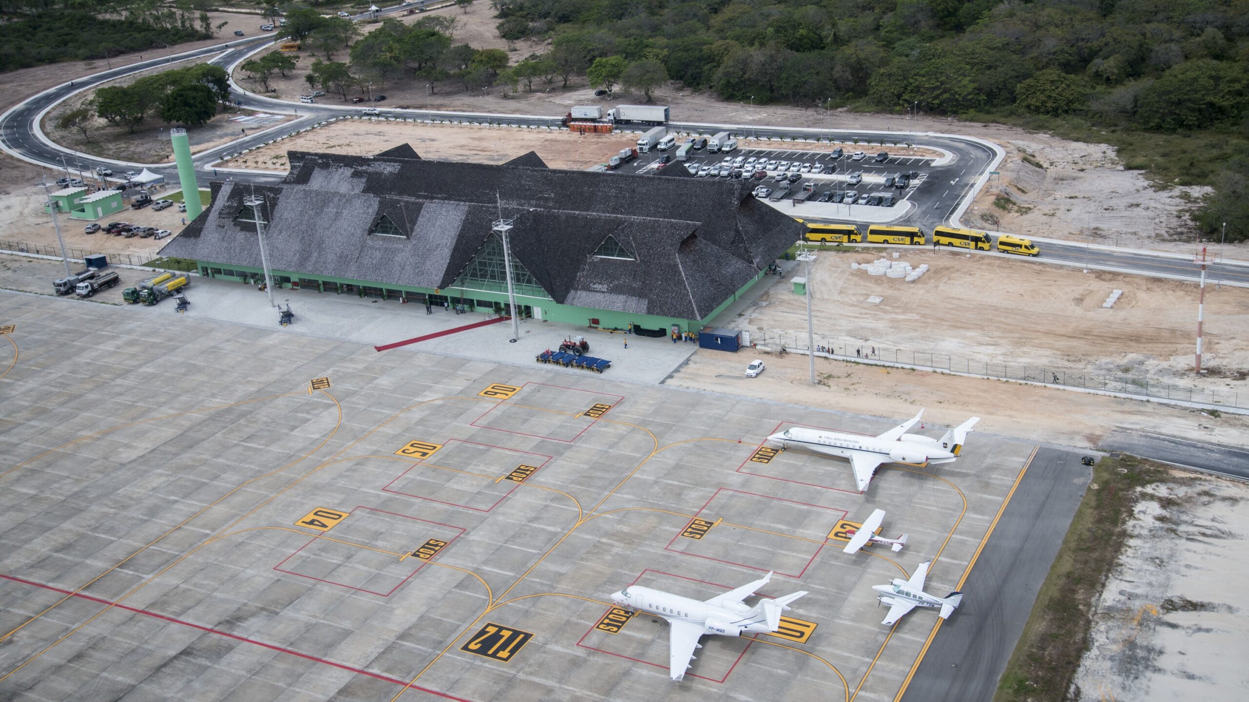 INAUGURACAO DO AEROPORTO REGIONAL DE JERICOACOARA  COMANDANTE ARISTON PESSOA